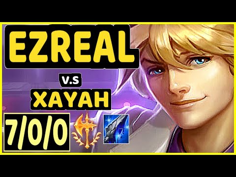 COMP (EZREAL) vs XAYAH - 7/0/0 KDA BOTTOM ADC CHALLENGER GAMEPLAY - EUW