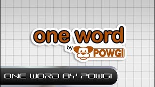One Word by POWGI (PS Vita Gameplay)