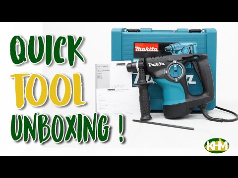 Quick Unboxing Makita HR2810 SDS plus Rotary Hammer 28mm 2 8J