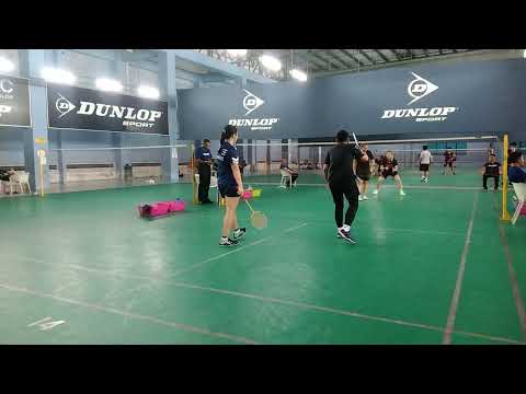 Badminton Sniper SF Women's Double SemiPro Tournament - Jasmine Sia/ Yap Yee Vs Tan Cheryl / Desiree