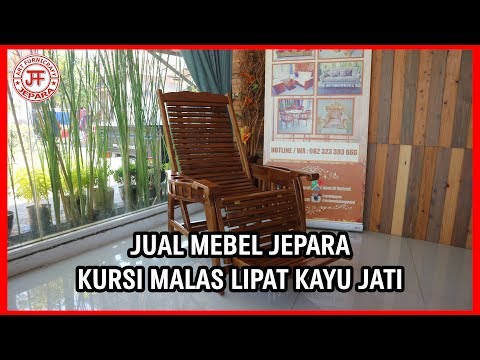 Kursi Malas Lipat Kayu Jati Jepara Harga Murah
