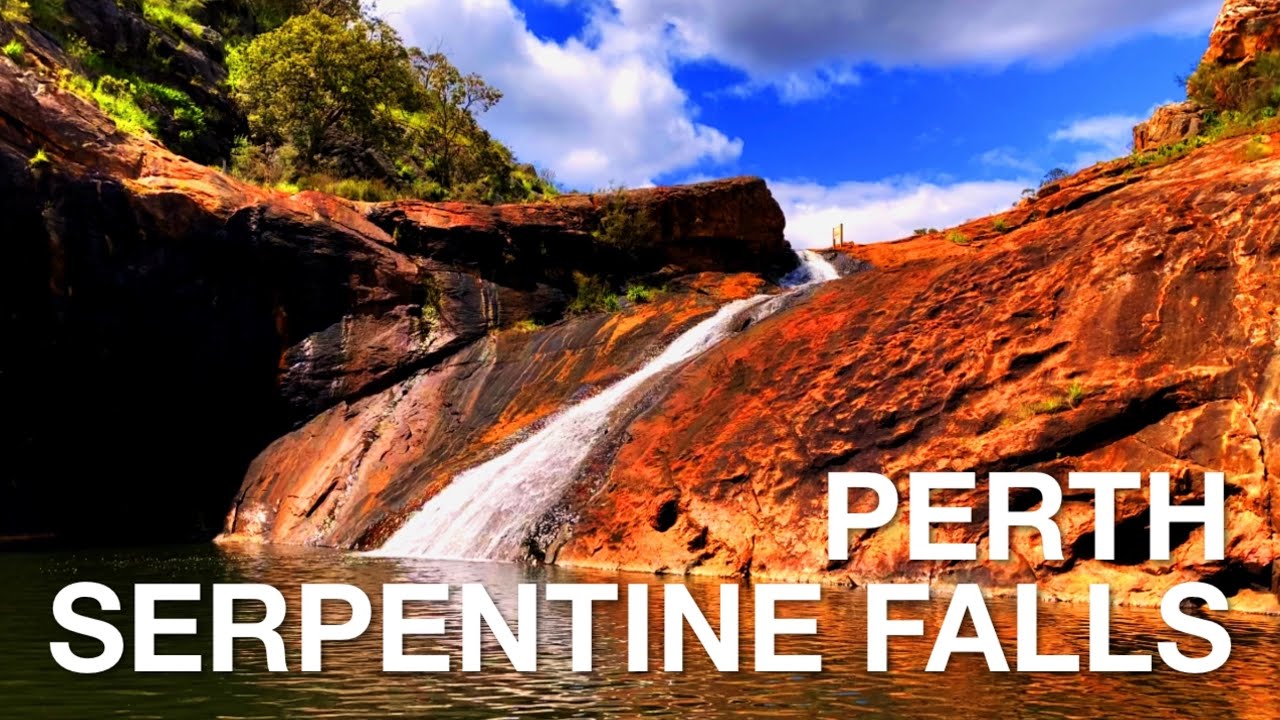 Join a traveler on a captivating trek to Serpentine Falls.