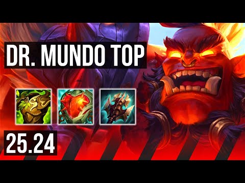 DR. MUNDO vs DARIUS (TOP) | EUW Master | 25.24