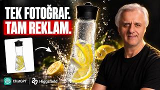 TEK FOTOĞRAFTAN PROFESYONEL REKLAM FİLMİ! | ChatGPT + Higgsfield