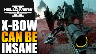Helldivers 2 - Exploding Crossbow Can Be Insane (Helldive Solo)