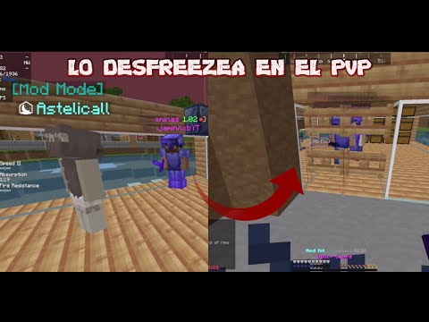 Staff freezes and unfreezes Chikito in Minecraft HCF PVP