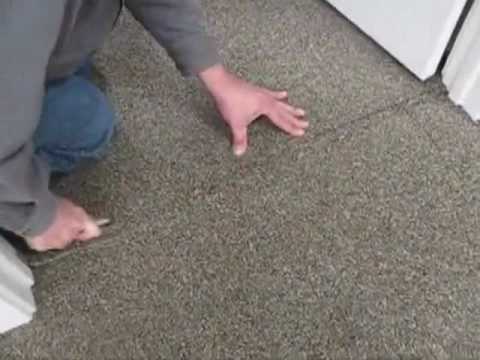 Installing commercial carpet