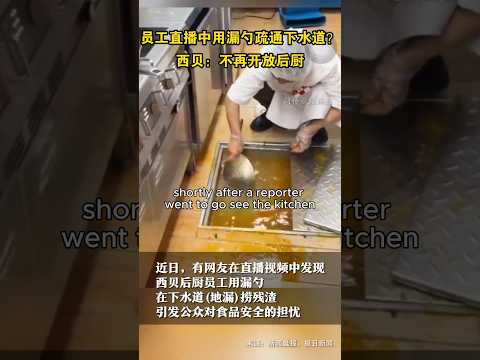 Chinese food chain scandal