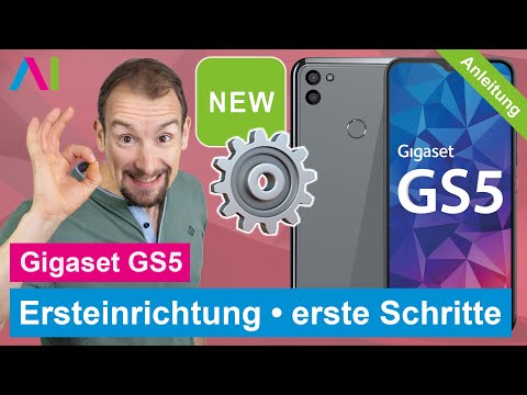 Gigaset GS5 - Ersteinrichtung / Konfiguration • 📱 • ⚙️ • ☑️ • Anleitung | Tutorial
