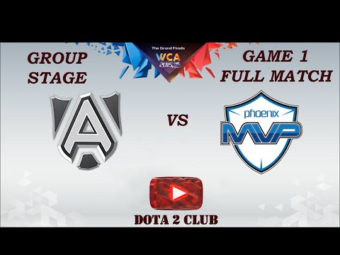 Alliance vs MVP Phoenix | World Cyber Arena ( WCA ) 2015 Group Stage | Game 1 Full Match