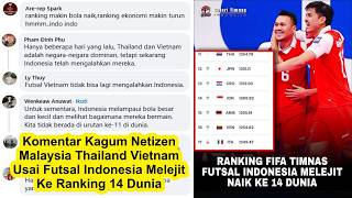 Netizens from Malaysia, Thailand, and Vietnam Express Amazement After Indonesian Futsal Soars to ...