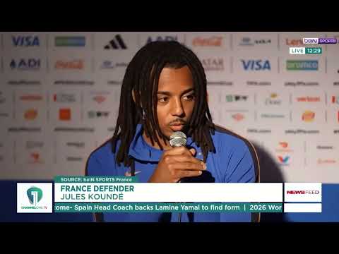 “We Want to Celebrate With Victory” — Koundé Ahead of France vs Spain
