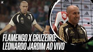 FLAMENGO 2  X 0 CRUZEIRO: LEONARDO JARDIM FALA AO VIVO APÓS A PARTIDA NO MARACANÃ