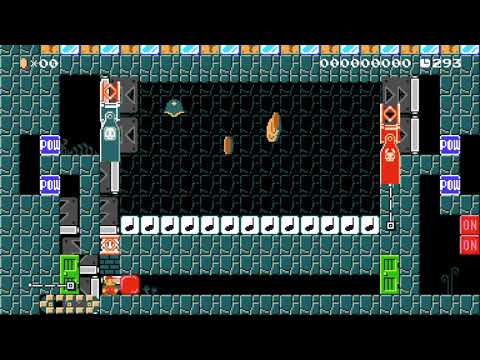 Table Tennis in SMM2! [HARD] by Davii, Super Mario Maker 2