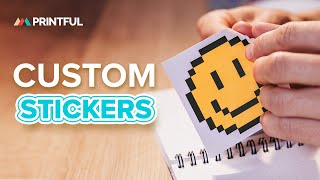 Custom Stickers Printful 🎨  | Print-on-Demand Stickers