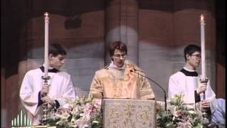 Pasqua Easter 2012 Duomo Milano - Ambrosian Exultet Preconio pasquale ambrosiano in latino