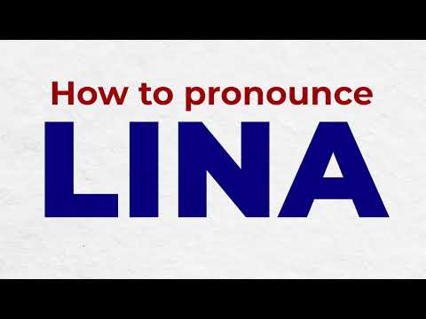 How to Pronounce LINA In French Perfectly