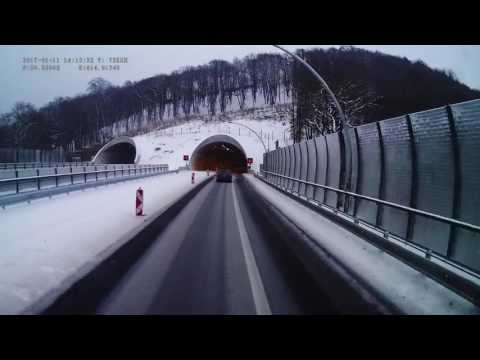 Czech Republic. Motorway D8, Krásný Les — Prague, 2017, 4x