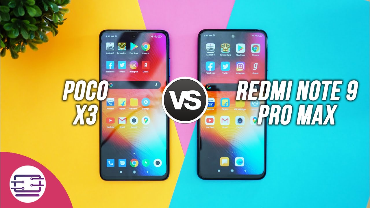 Poco X3 vs Redmi Note 9 Pro Max Speedtest [SD732G vs SD720G]