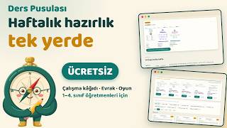 Ders Pusulası Nedir? | İlkokul Öğretmenleri İçin Ücretsiz Çalışma Kâğıtları, Evr