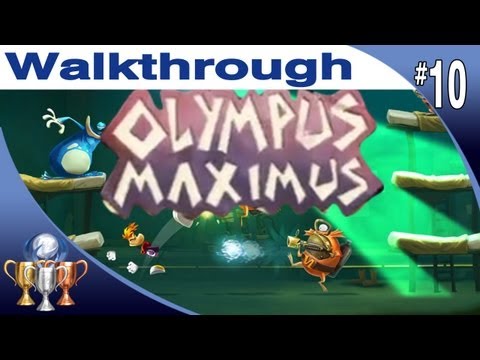 Rayman Legends Walkthrough - ALL Olympus Maximus Levels [Part 2/2] [PS4 / Xbox One]