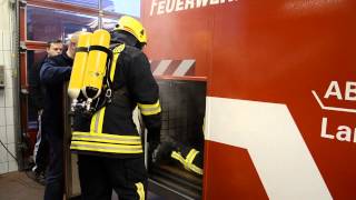 preview picture of video 'Ausbildung Atemschutzübungsanlage Feuerwehr Eisfeld'