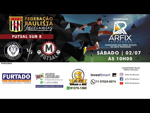RSFC SÃO CAETANO x SIND. METALÚRGICOS DE JUNDIAÍ - FUTSAL SUB 8