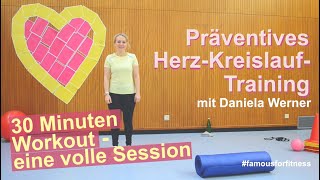 30 Minuten Workout: Aerobic aka Präventives Herz-Kreislauf-Training | Gesundheit