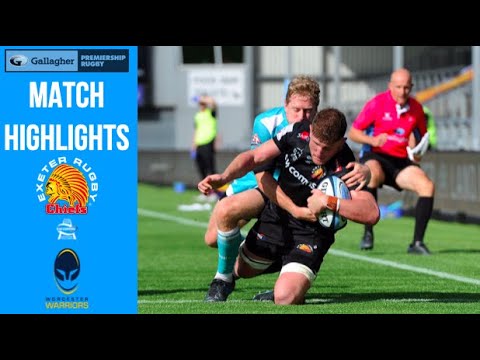 EXETER CHIEFS V WORCESTER WARRIORS - GALLAGHER PREMIERSHIP HIGHLIGHTS