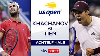 Khachanov - Tien 🇺🇸 - Achtelfinale | US Open 2026 | Highlights - Sky S
