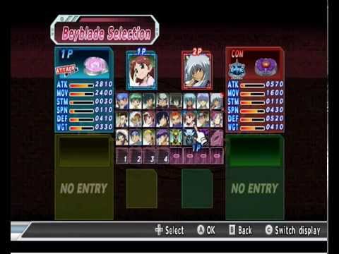 beyblade metal fusion wii test