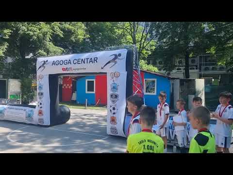 Dodjela medalja U-10 (2011) Zagreb SRCA Cup 2021 službena ceremonija