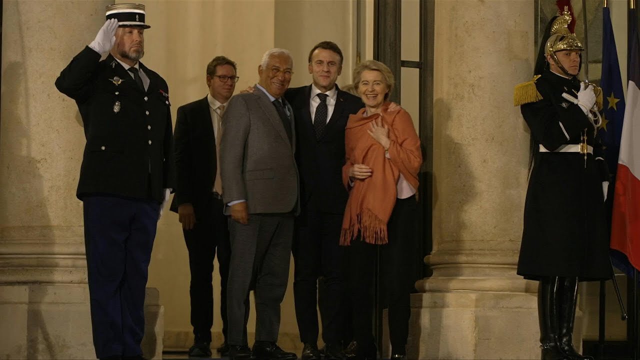 Líderes europeus mostram frágil mensagem de unidade após reunião de crise | AFP