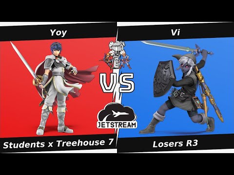 Students x Treehouse 7 Losers R3 - Yoy (Marth) Vs. Vi (Link) Smash Ultimate - SSBU