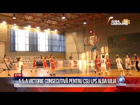 A 5 a VICTORIE CONSECUTIVĂ PENTRU CSU LPS ALBA IULIA