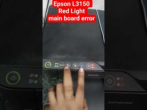 Epson L3150 L3250 Red Light main board error#epson #service #printersupportsoftware