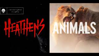 twenty one pilots & Maroon 5 - Heathens Animal