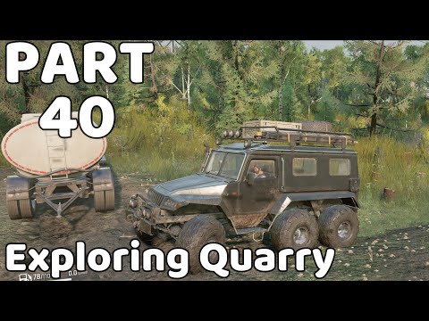 SnowRunner: Exploring Quarry - Part 40 [ 1440p 60FPS ] Gameplay