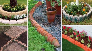 50 Creative Garden Edging Ideas to Enhance Your Landscape | garden ideas