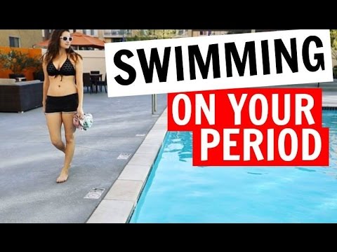 SWIMMING ON YOUR PERIOD | Hacks!!!