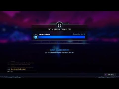 Dauntless Heroic Umbral Escalation using Swords (No Commentary)