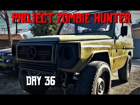 Mercedes G-wagen Restoration Restomod - Project "Zombie Hunter" (Day 36)