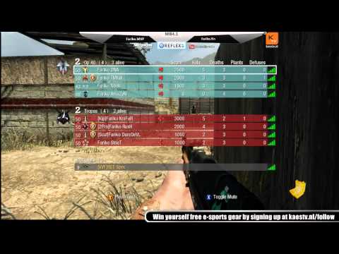 Fariko.MVP vs Fariko.Yin WB4.1 - Reflex GT #4 Call of Duty Blackops
