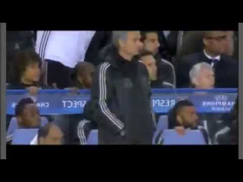 Mourinho's crazy celebration with the aim of Demba Ba to PSG bring him back to the media interface