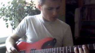 Dragonforce Above the Winter Moonlight guitar cover