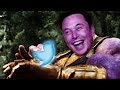 Elon Musk Thanos Snaps Twitter