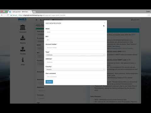 Worldclearing SEPA transfers