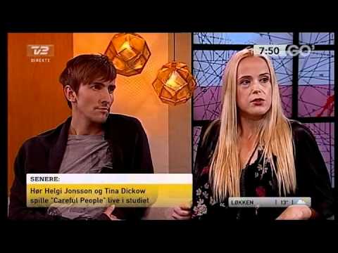 Helgi Jónsson & Tina Dico - interview - Go' Morgen Danmark 2011-09-27