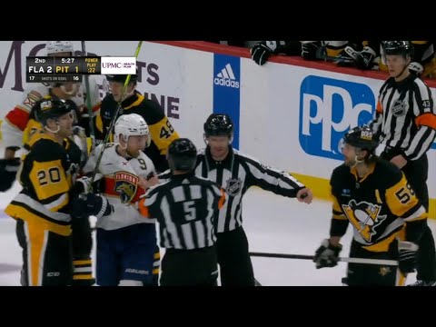 Letang targeted by Panthers after collision with Barkov