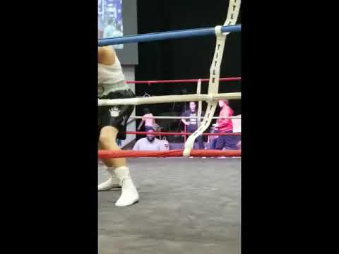 My first amateur boxing match